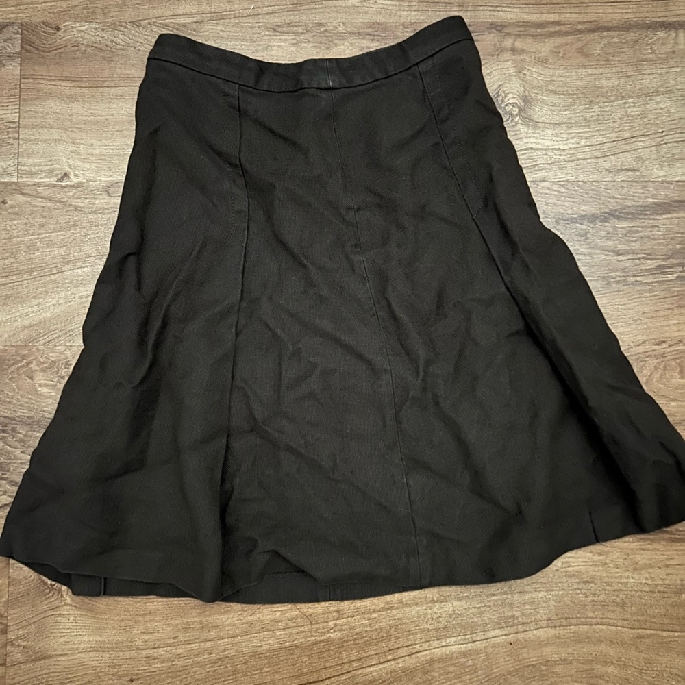 Banana republic brown midi skirt size 2